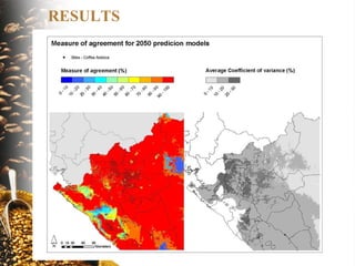 The implications of climate change for agriculture in Mesoamerica and the livelihoods of smallholder coffee farmers.