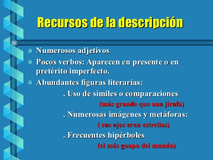 La descripción