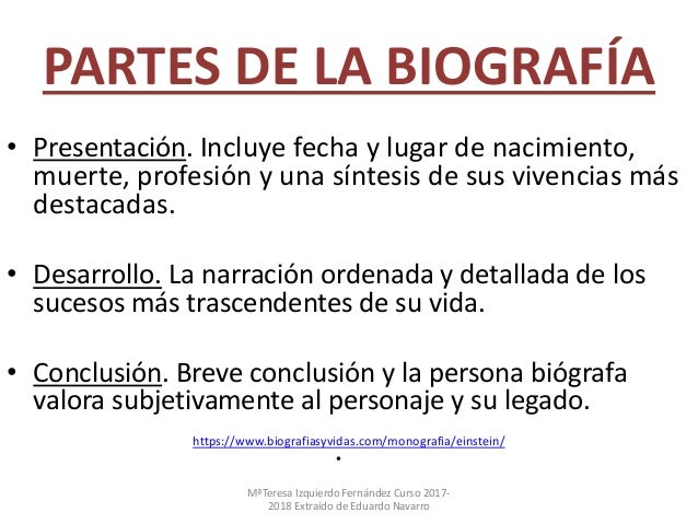 Que Tipo De Texto Es La Biografia www.slideshare.net