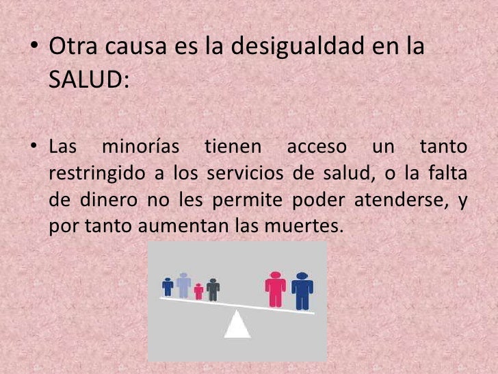 La desigualdad social mons