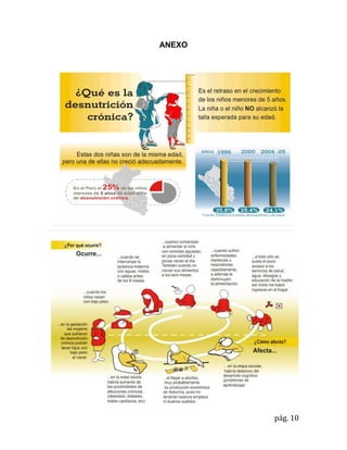 La desnutrición en el perú