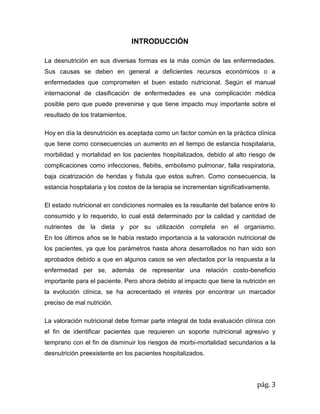 La desnutrición en el perú