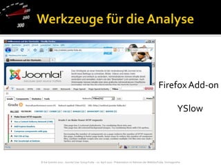 Werkzeuge für die AnalyseFirefox Add-onYSlow