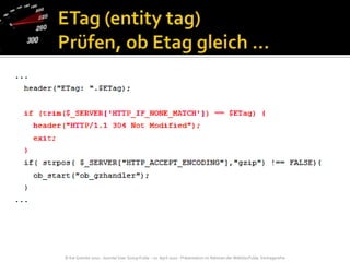 ETag (entity tag)Prüfen, ob Etag gleich …