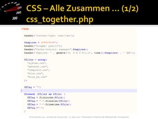 CSS – Alle Zusammen … (1/2)css_together.php