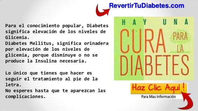 cura de la diabetes naturalmente