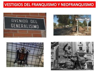 La dictadura franquista