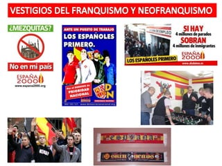 La dictadura franquista