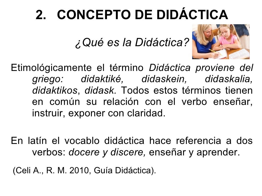 La didáctica disciplina pedagógica aplicada