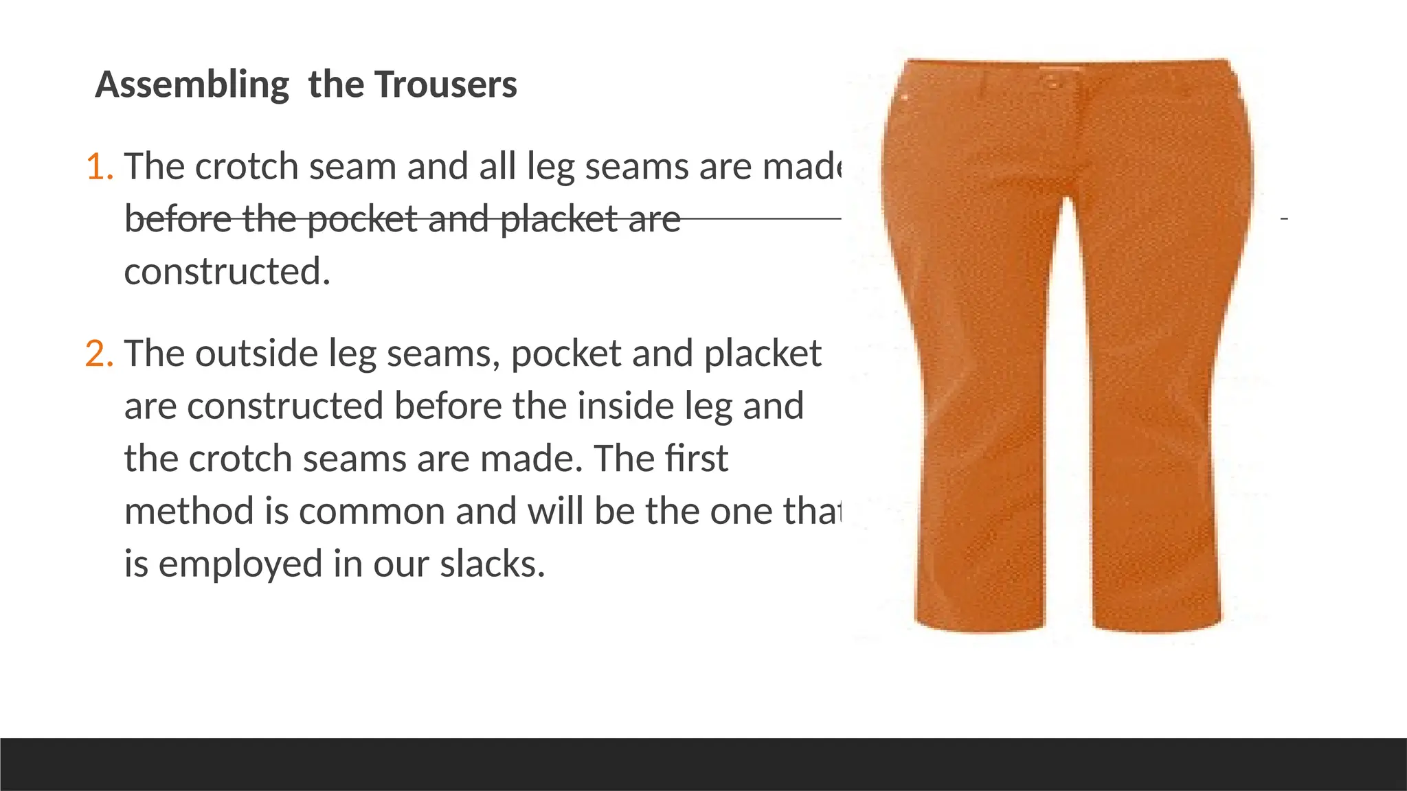 Ladies’ Pants Lesson 5 Q4.pptx dressmaking | PPTX