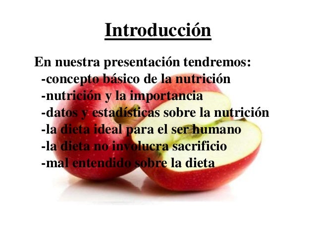 La dieta ideal
