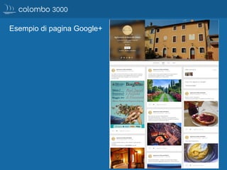 Esempio di pagina Google+
 