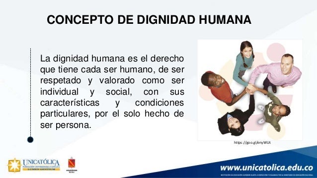 La dignidad humana sep 13 2017