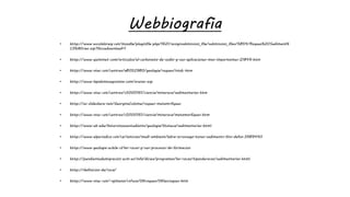 Webbiografia
• http://www.escolaloreig.cat/moodle/pluginfile.php/1621/assignsubmission_file/submission_files/5854/Roques%20Sediment%
C3%A0ries.zip?forcedownload=1
• http://www.quiminet.com/articulos/el-carbonato-de-sodio-y-sus-aplicaciones-mas-importantes-21849.htm
• http://www.xtec.cat/centres/a8052980/geologia/roques/intdc.htm
• http://www.lapalomasegoviana.com/arenas.asp
• http://www.xtec.cat/centres/c5000161/ciencia/mineroca/sedimentaries.htm
• http://es.slideshare.net/GeorginaColome/roques-metamrfiques
• http://www.xtec.cat/centres/c5000161/ciencia/mineroca/metamorfiques.htm
• http://www.ub.edu/futursinousestudiants/geologia/litoteca/sedimentaries.html
• http://www.elperiodico.cat/ca/noticias/medi-ambient/lebre-arrossega-tones-sediments-fins-delta-3989440
• http://www.geologia.uchile.cl/las-rocas-y-sus-procesos-de-formacion
• http://pendientedemigracion.ucm.es/info/diciex/programas/las-rocas/tiposderocas/sedimentarias.html
• http://definicion.de/roca/
• http://www.xtec.cat/~ajimeno/cn1eso/06roques/06lesroques.htm
 