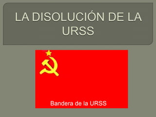Bandera de la URSS
 