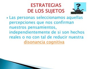 DE UNA SITUACIÓN DE INCOHERENCIA INTERNA