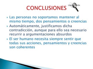 LA DISONANCIÁ GENERA