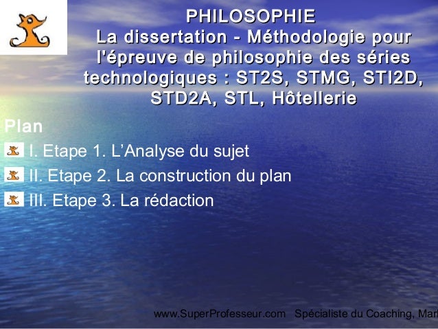 Methode dissertation philosophie sti2d 08 image