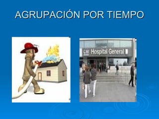 AGRUPACIÓN POR TIEMPO 