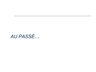 AU PASSÉ…