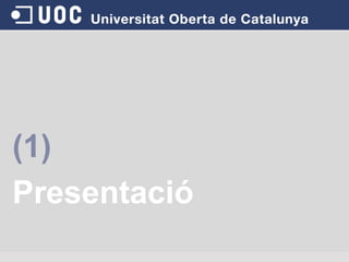  (1)Presentació