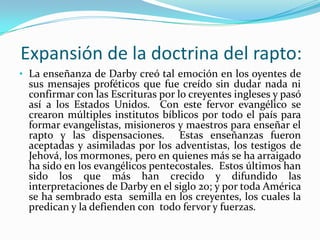La doctrina del rapto al desnudo | PPSX