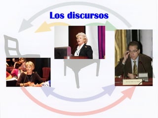 Los discursos
 