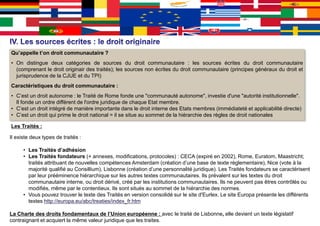 La documentation juridique européenne