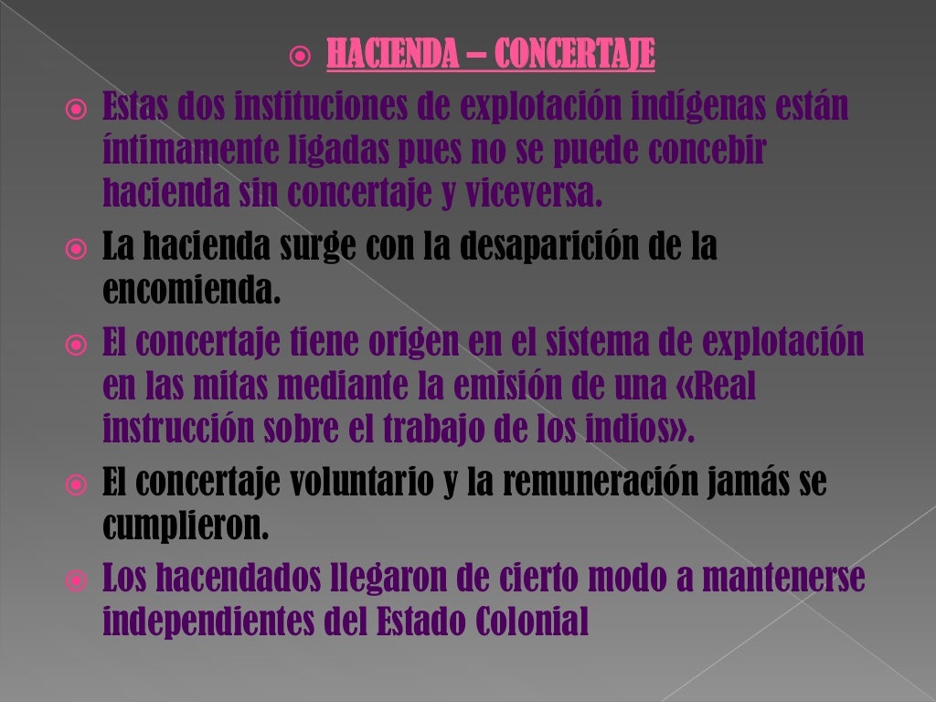 La dominacion colonial La dominacion colonial