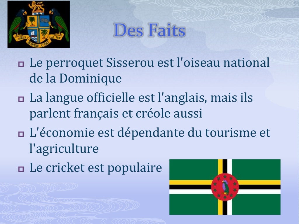 Chapter 3 La Dominique