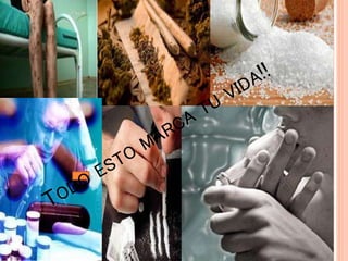 La drogadiccion -Bachillerato Juan de Palafox y Mendoza -Ruben Cielos Tiempos Esbehidy Ramirez