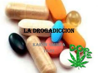 LA DROGADICCION KARYN  OMBITA 10.01 