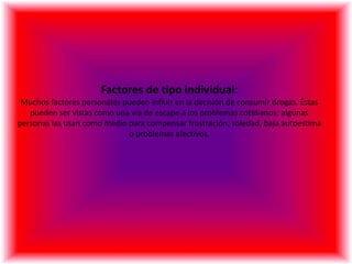 La drogadiccion | PPT