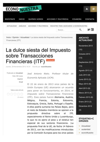 REGÍSTRATE
ACTUALIDAD

INICIO

QUIÉNES SOMOS

ACCIONES Y MULTIMEDIA

ANÁLISIS

ACCIONES Y MULTIMEDIA

COLABORA

CONTACTA

...