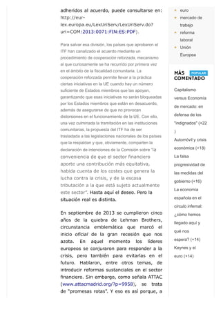adheridos al acuerdo, puede consultarse en:

euro

http://eur-

mercado de

lex.europa.eu/LexUriServ/LexUriServ.do?

traba...