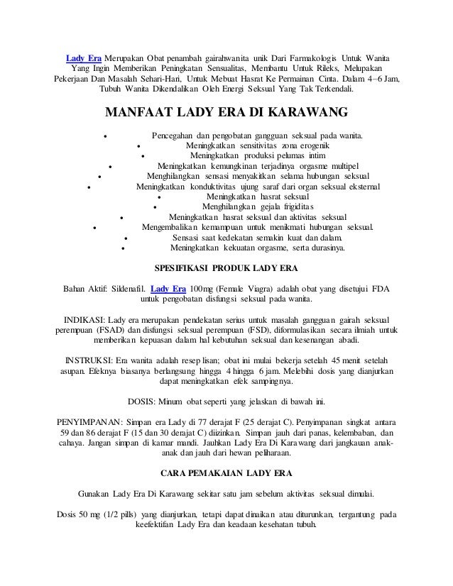 Lady Era 50mg
