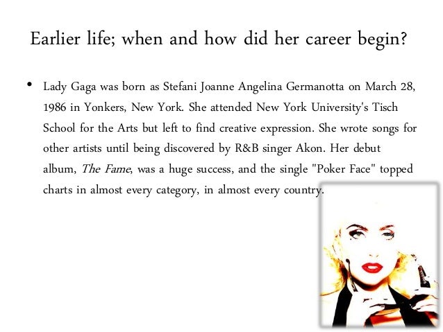 artist profile lady gaga music magazine lady gaga birth chart