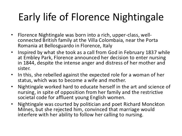 florence nightingale environmental theory and contributions to nursing essay Order a perfect essay - florence nightingale: environmental and should be evaluated according to its contribution nightingale’s nursing environmental theory. florence nightingale environmental theory and contributions to nursing essay Order a perfect essay - florence nightingale: environmental and should be evaluated according to its contribution nightingale’s nursing environmental theory.