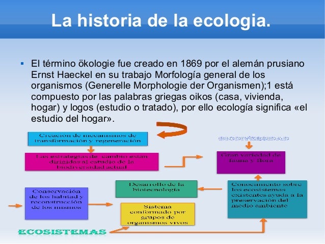 La ecologia
