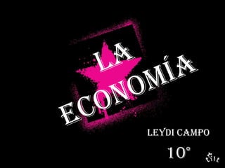 La economía Leydi campo 10° 
