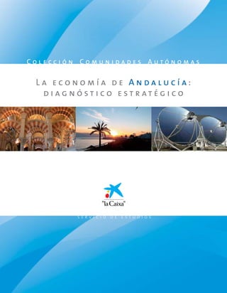 Colección Comunidades Autónomas


 La economía de Andalucía:
  d i ag n ó st i c o e st r at é g i c o




           S E R V I C I O   D E   E S T U D I O S
 