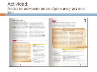 Actividad:
Realiza las actividades de las páginas 246 y 247 de tu
libro.
 