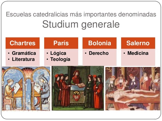 La educación en la edad media