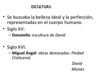 ESCULTURA
 