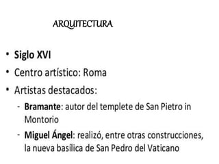 ARQUITECTURA
 