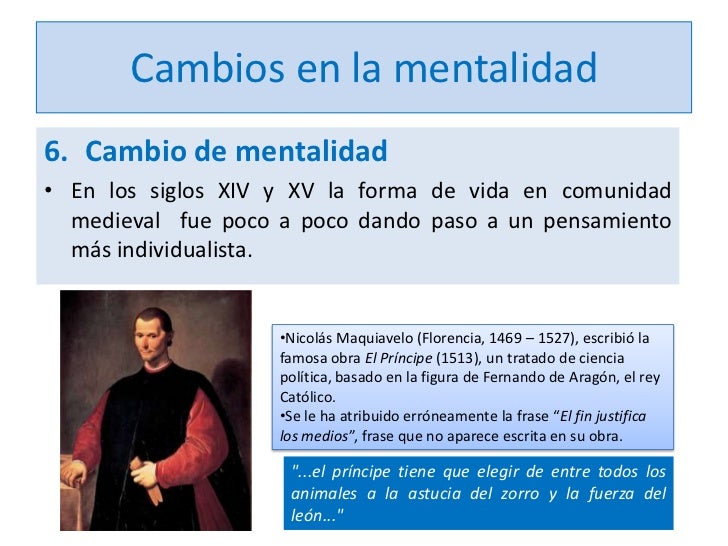 La Edad Moderna Rasgos Principales 2º ESO