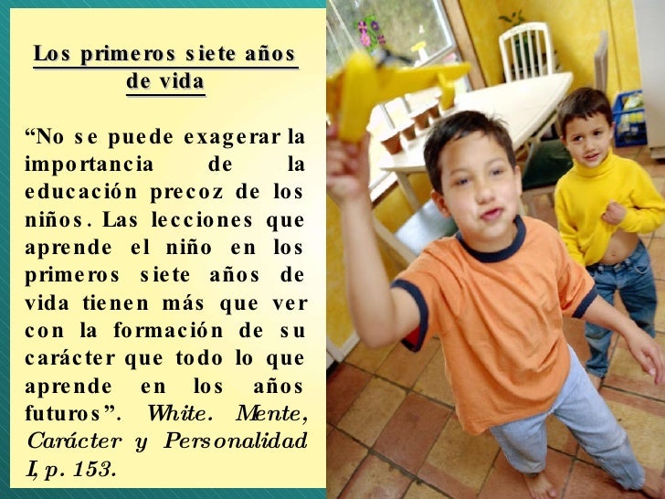 La educación del carácter