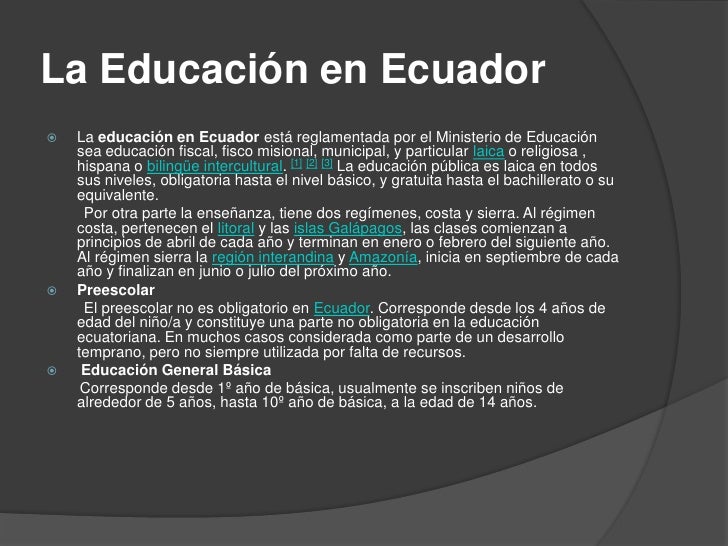 La Educaci n En El Ecuador Y Finlandia