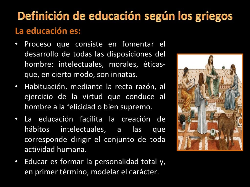 La Educación en la Antigua Grecia