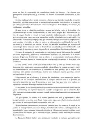 como un foro de construcción de conocimiento donde los alumnos y las alumnas son
protagonistas de su aprendizaje, y el mae...